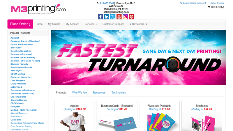 Custom Print Shop custom t-shirts