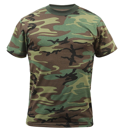 Custom Printed Camo Apparel custom t-shirts