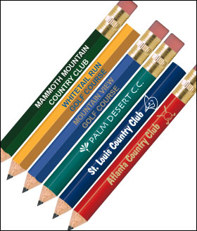 Custom Printed Golf Pencils