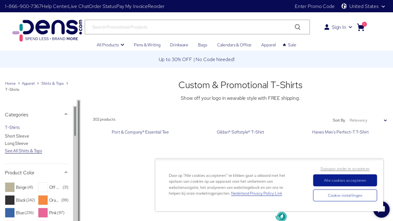 Custom & Promotional T custom t-shirts