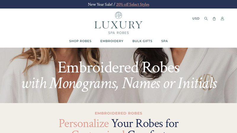 Custom Robes for Personalized Comfort Luxury Spa Robes