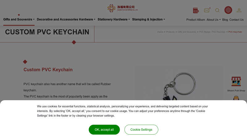 Custom Rubber & PVC Keychain