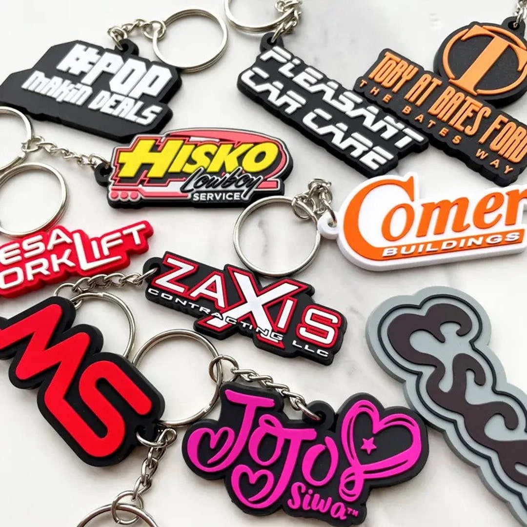 Custom Rubber PVC Keychains
