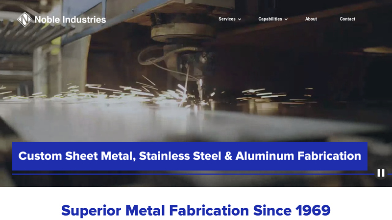 Custom Sheet Metal, Stainless Steel & Aluminum Fabrication