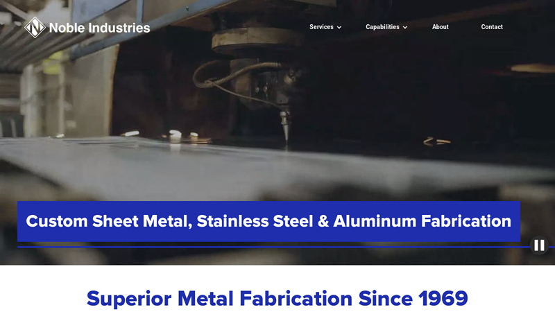 Custom Sheet Metal, Stainless Steel & Aluminum Fabrication