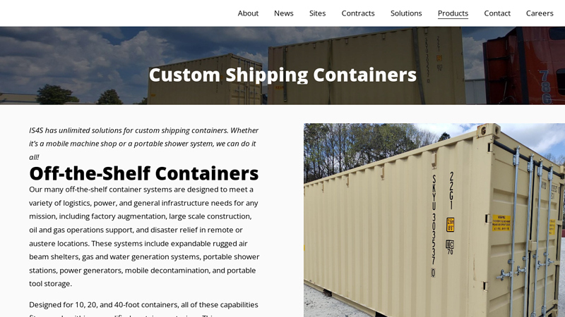 Custom Shipping Containers