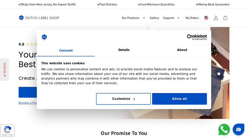 Custom shirt labels & tags custom t-shirts