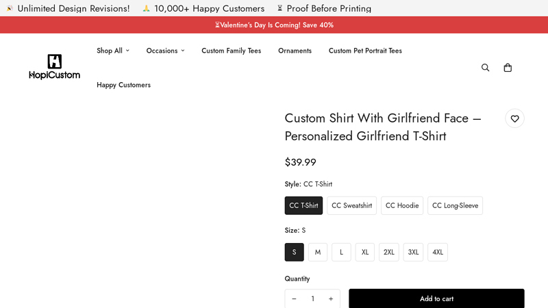 Custom Shirt With Girlfriend Face – Personalized Girlfriend T custom t-shirts