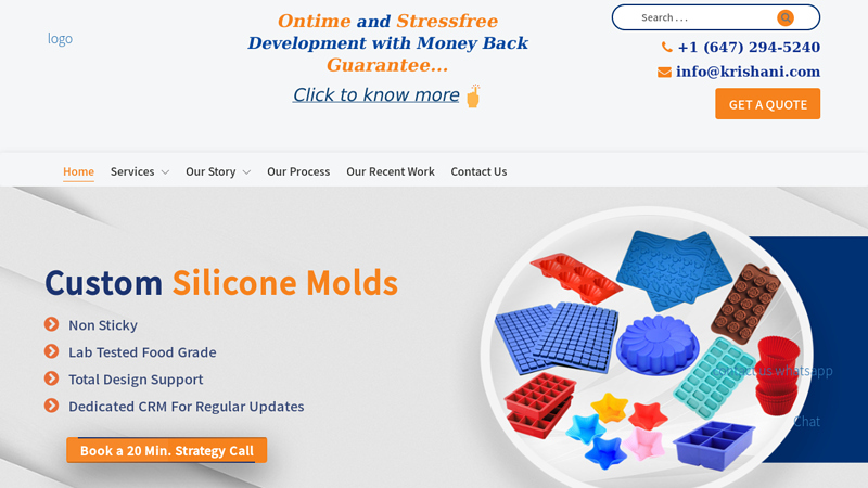 Custom Silicone Mold Manufacturer