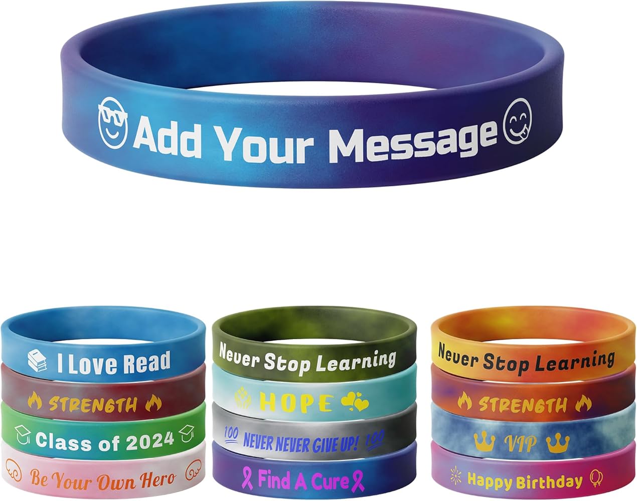 Custom Silicone Wristbands