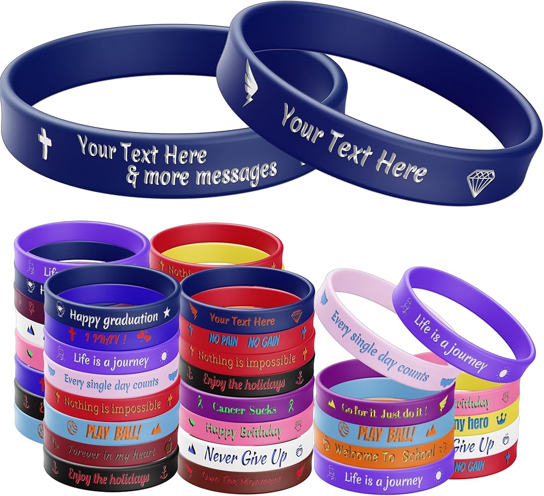 Custom Silicone Wristbands