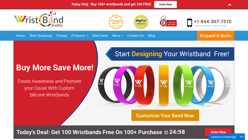 Custom Silicone Wristbands & Rubber Bracelets