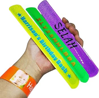 Custom Slap Bracelets
