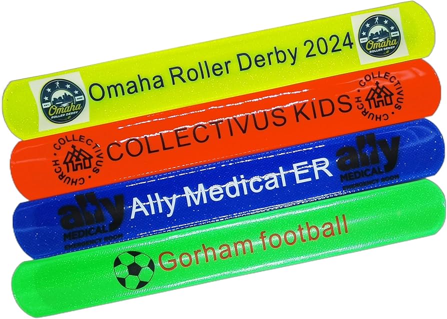 Custom Slap Bracelets & Personalized Snap Bands