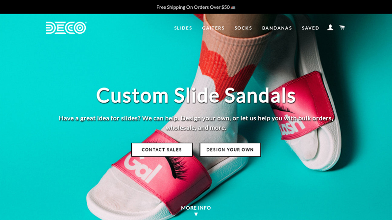 Custom Slides Sandals