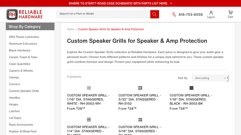 Custom Speaker Grills