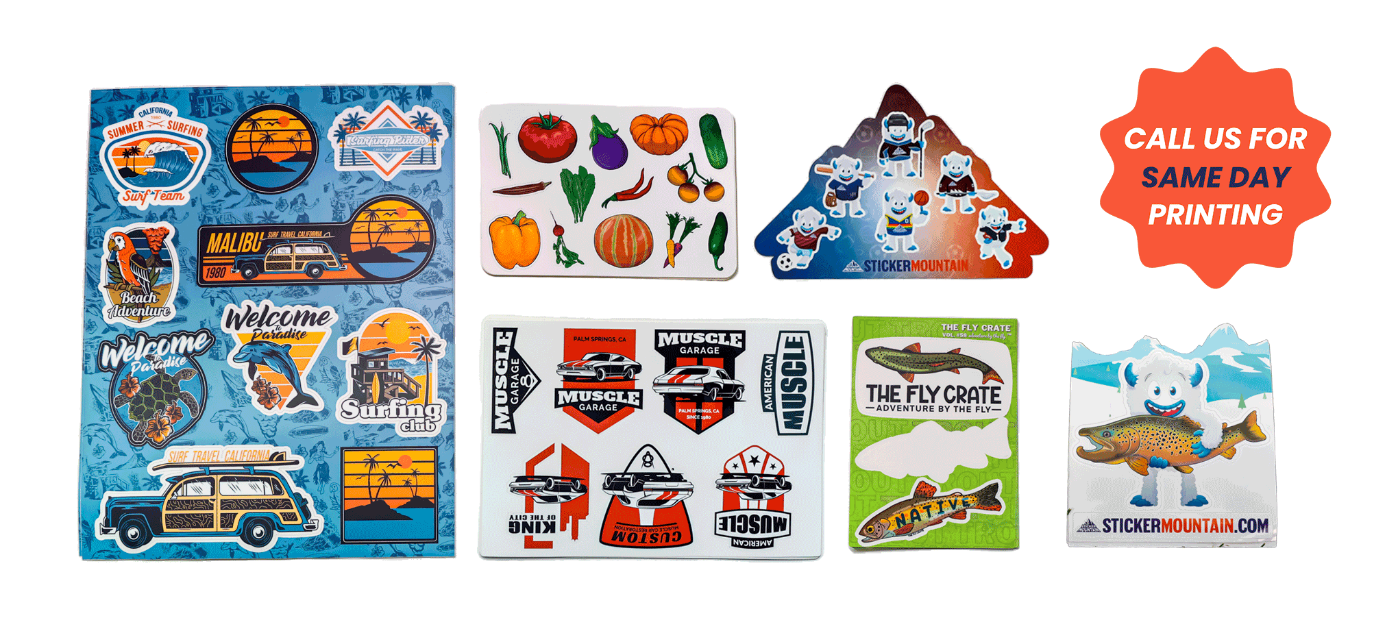 Custom Sticker Sheets