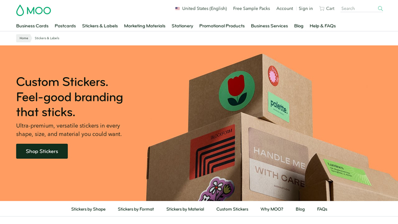 Custom Stickers & Labels