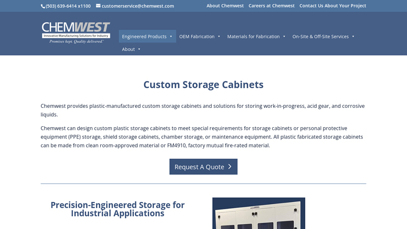 Custom Storage Cabinets