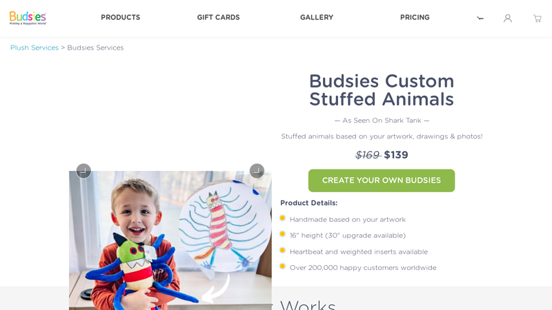 Custom Stuffed Animal from Photos & Drawings