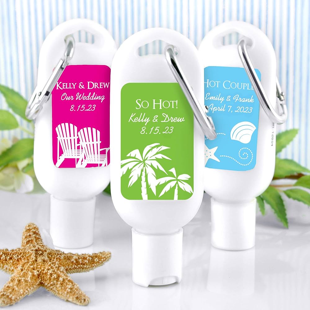 Custom Sunscreen Bottles