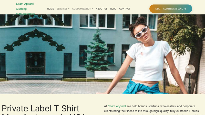 Custom T Shirt Manufacturers USA