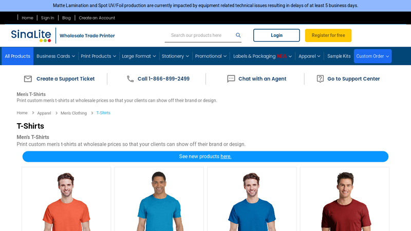 Custom T-Shirt Printing for Resellers