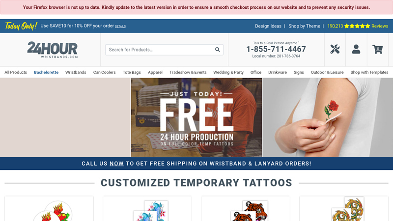 Custom Temporary Tattoos: Fast, Affordable, & Custom