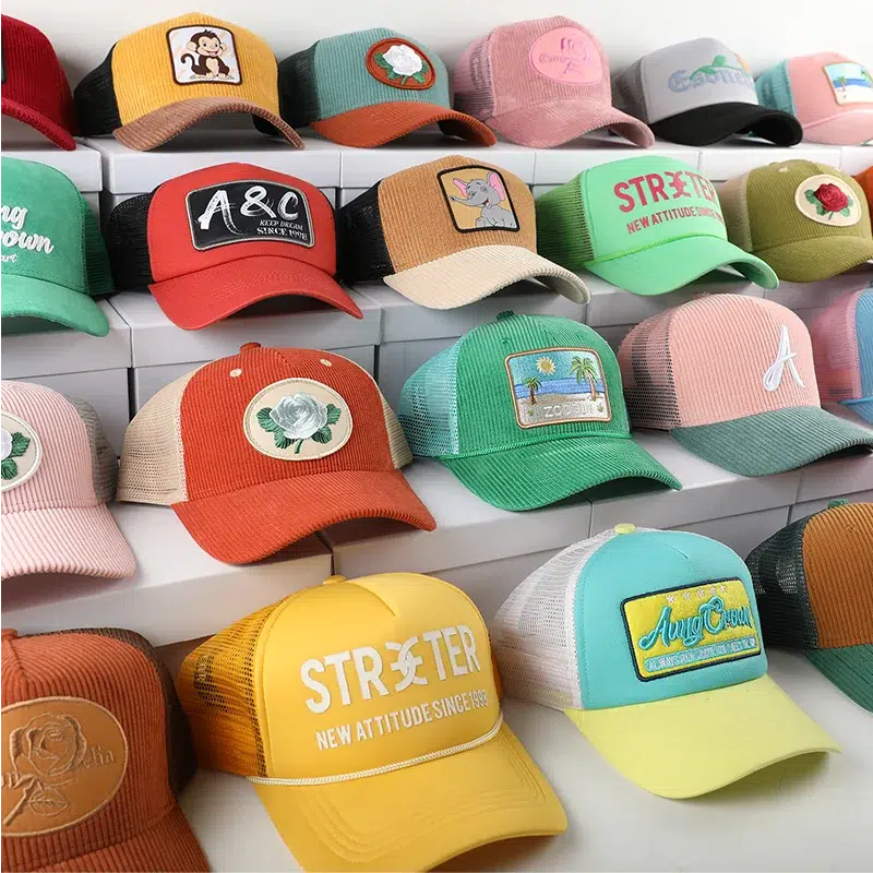 Custom Trucker Hats with Patches or Embroidery