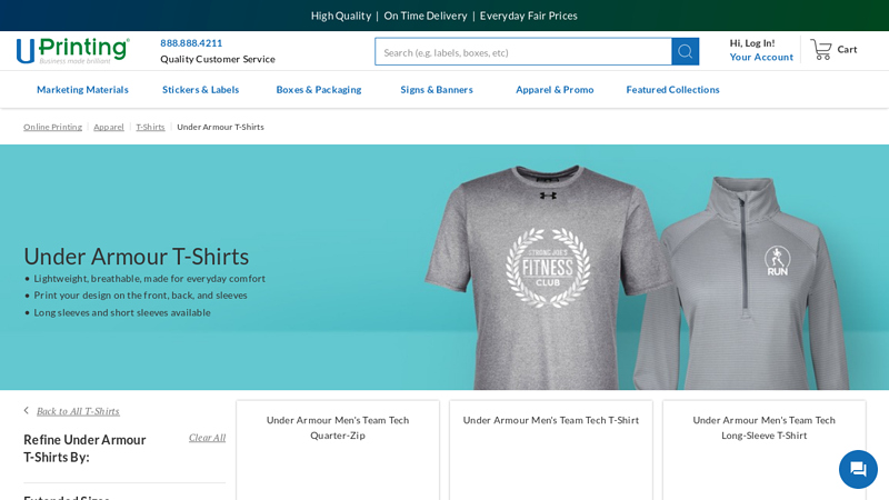 Custom Under Armour T-Shirts – Premium Printwear custom t-shirts