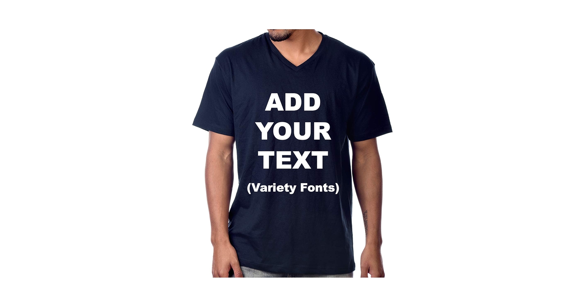 Custom Unisex V custom t-shirts