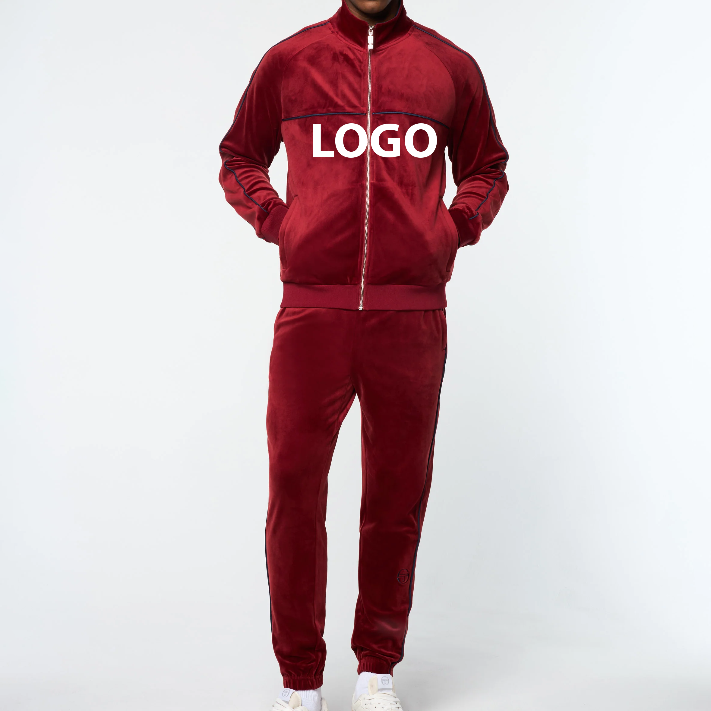 Custom Velour Tracksuits, Sweatsuits, Track Jackets and Pants