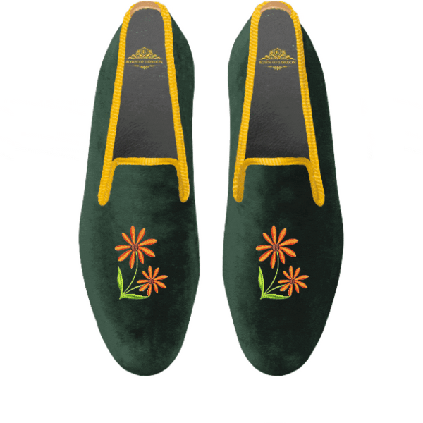 Custom Velvet Loafers & Embroidered Slippers