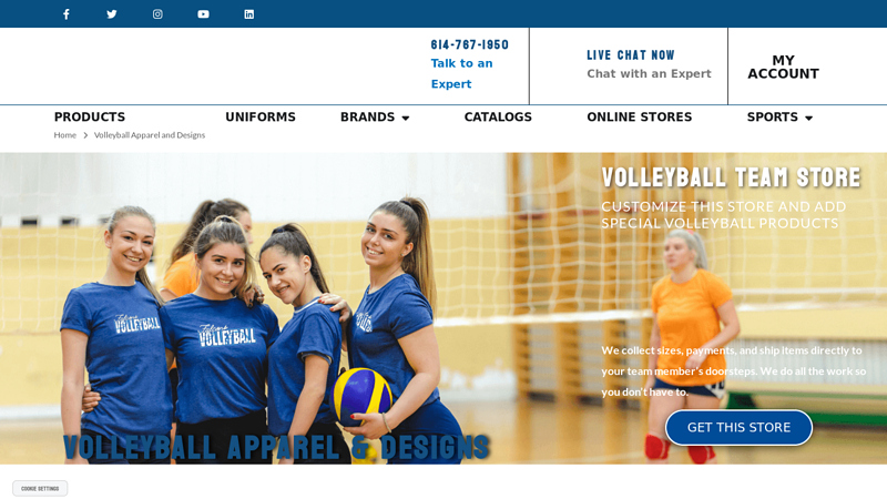 Custom Volleyball Apparel custom t-shirts