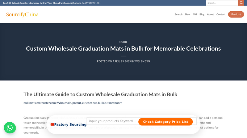 Custom Wholesale Graduation Mats in Bulk for Memorable ...
