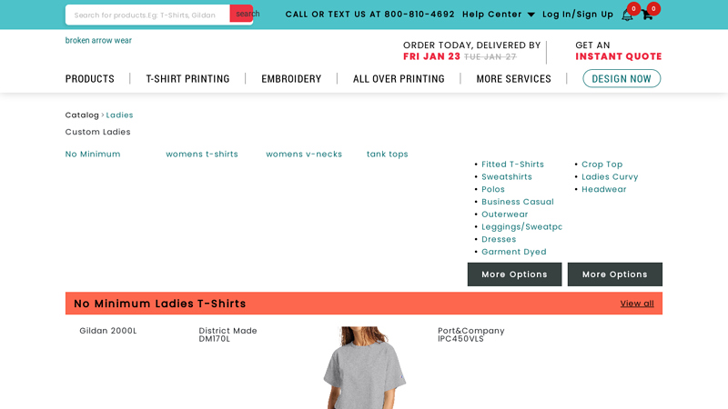 Custom Womens T custom t-shirts