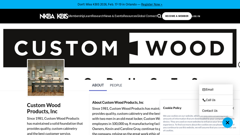 Custom Wood Products, Inc