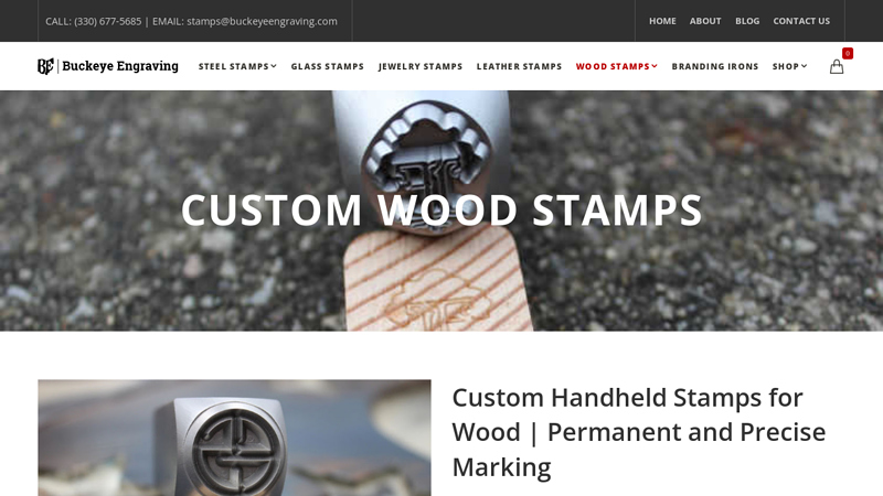 Custom Wood Stamps