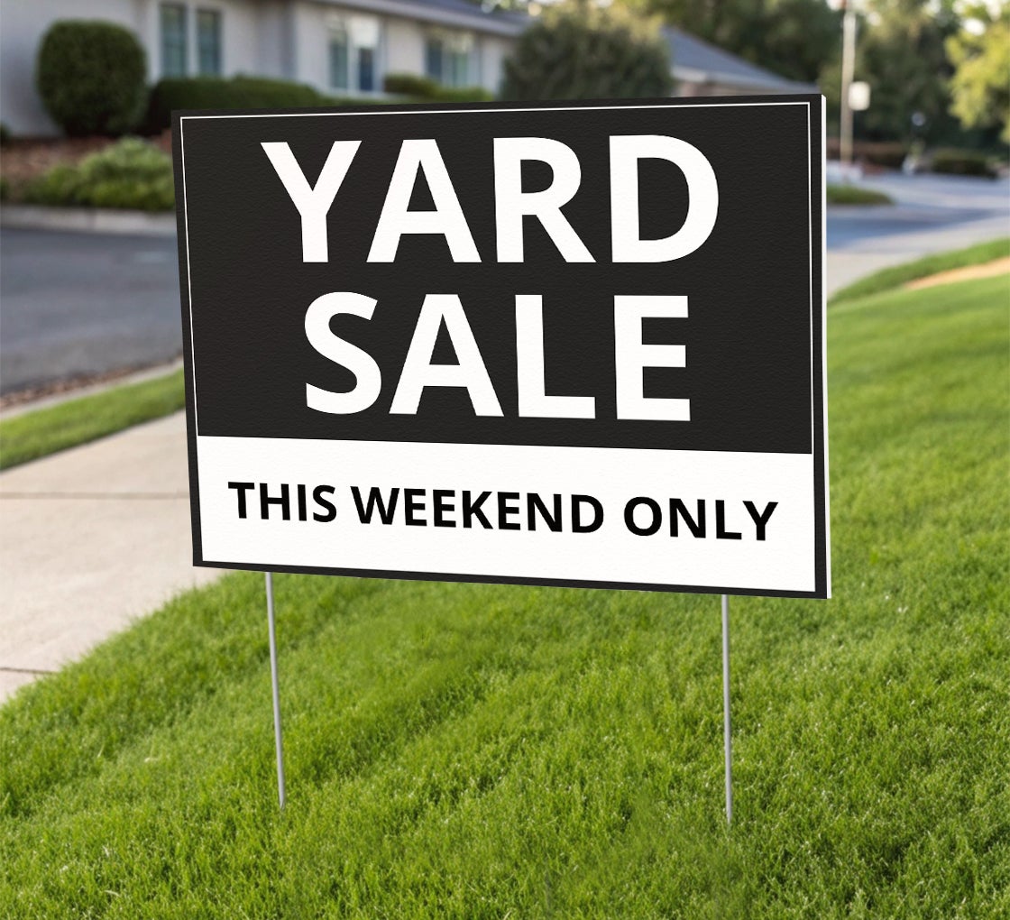 Custom Yard Signs, Cheap Lawn Signs & Real Estate Signs