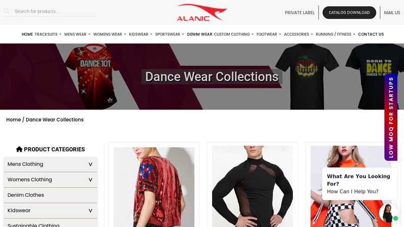 Customizable Wholesale Dance Clothes Manufacturer