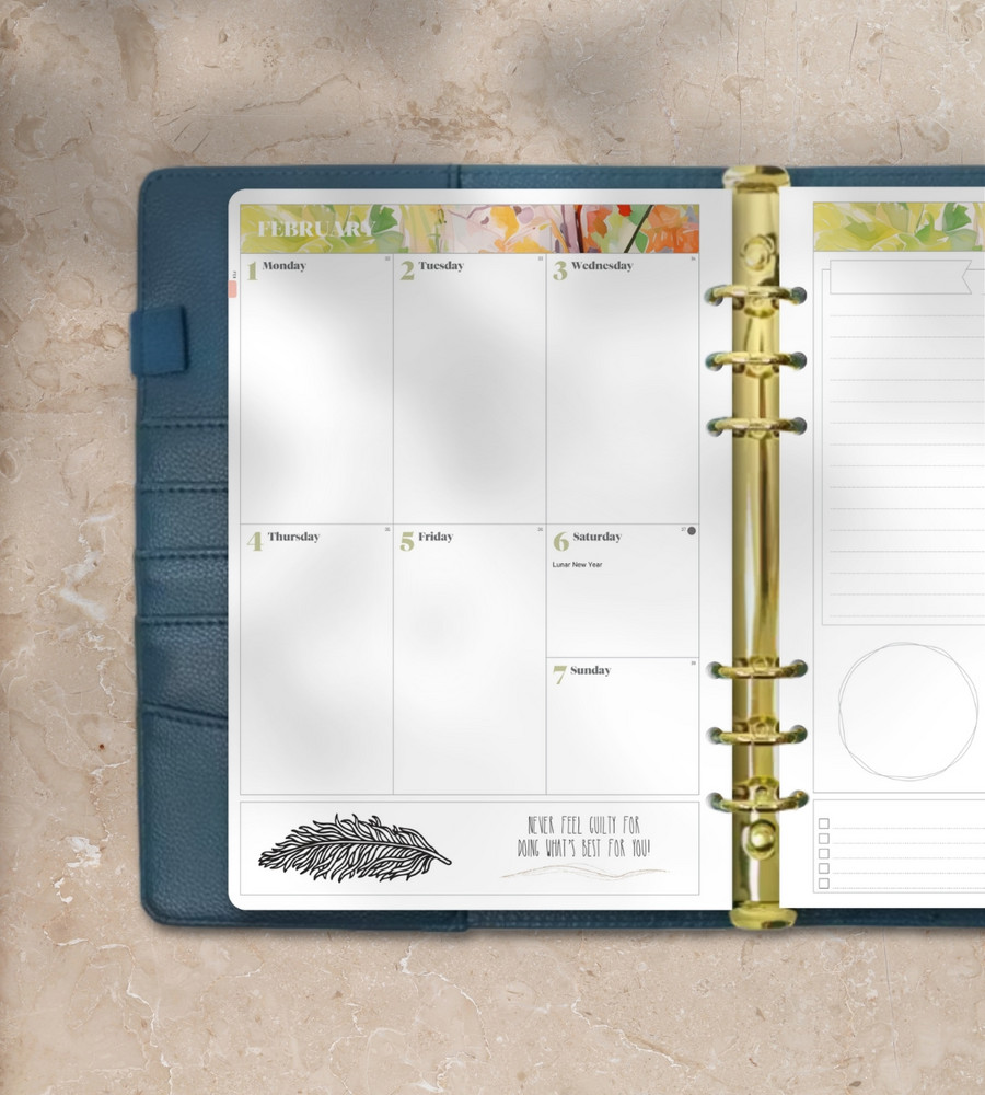 Customize a Personal Planner for 2026