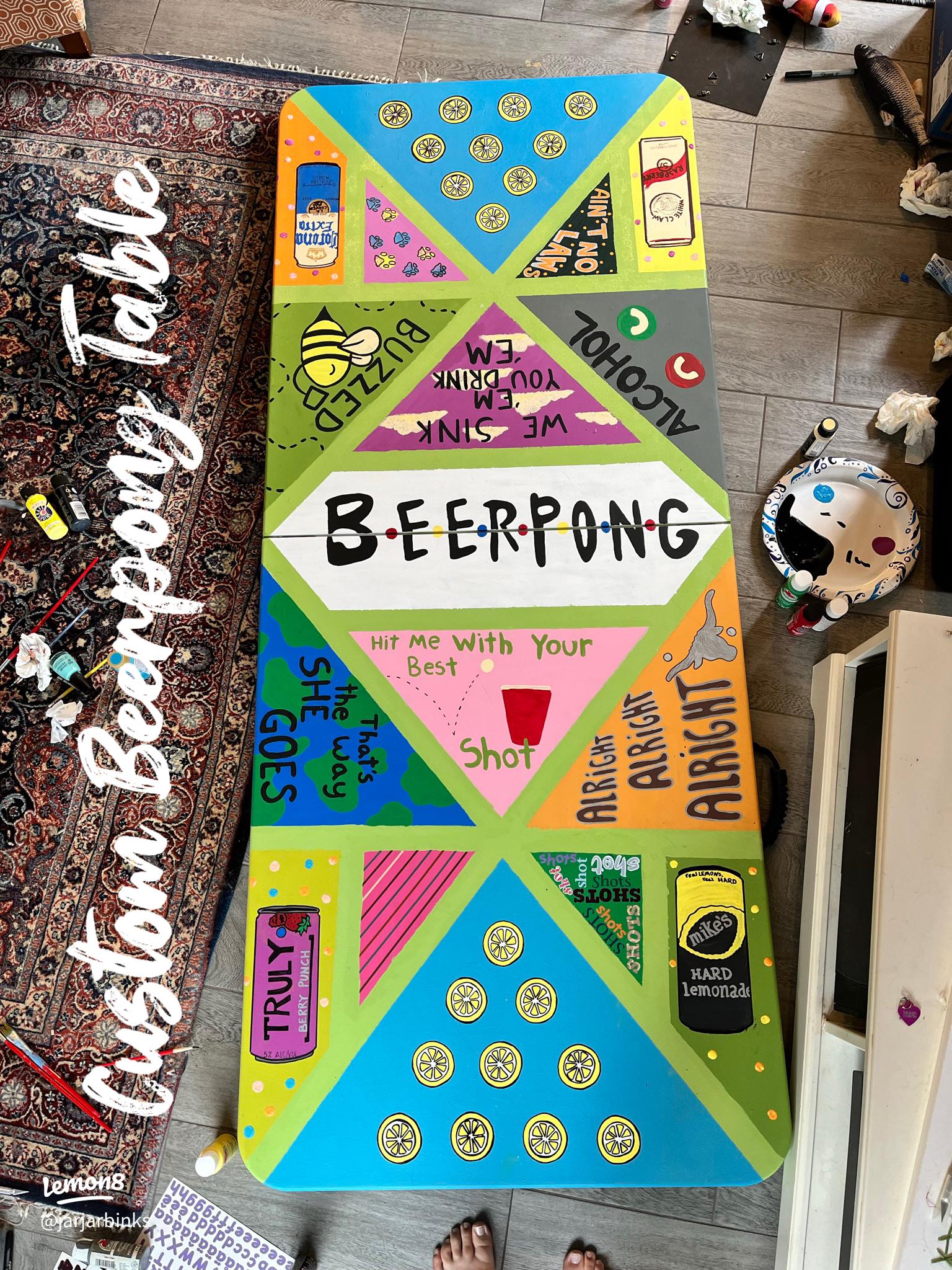 Customized Beer Pong Table Ideas industry insight