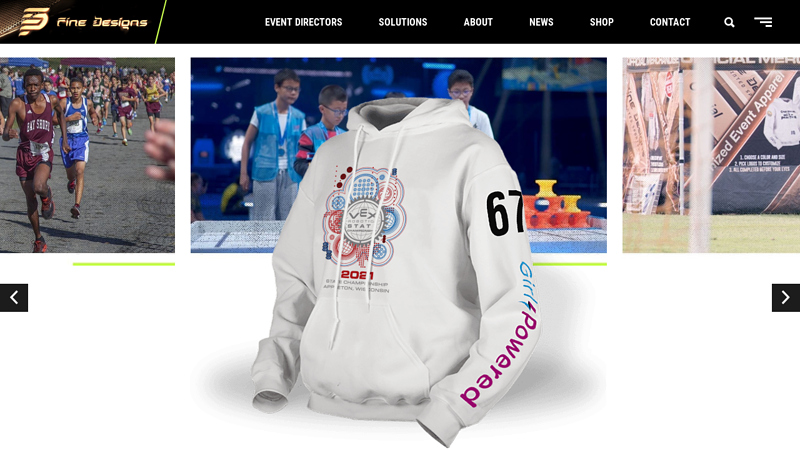 Customized on Site Event Apparel custom t-shirts