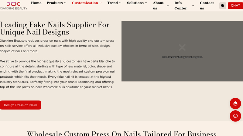 Customized Press On Nails Wholesale