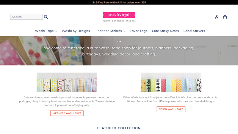 Cute Washi Tape Shop Japanese Cute Tape MT