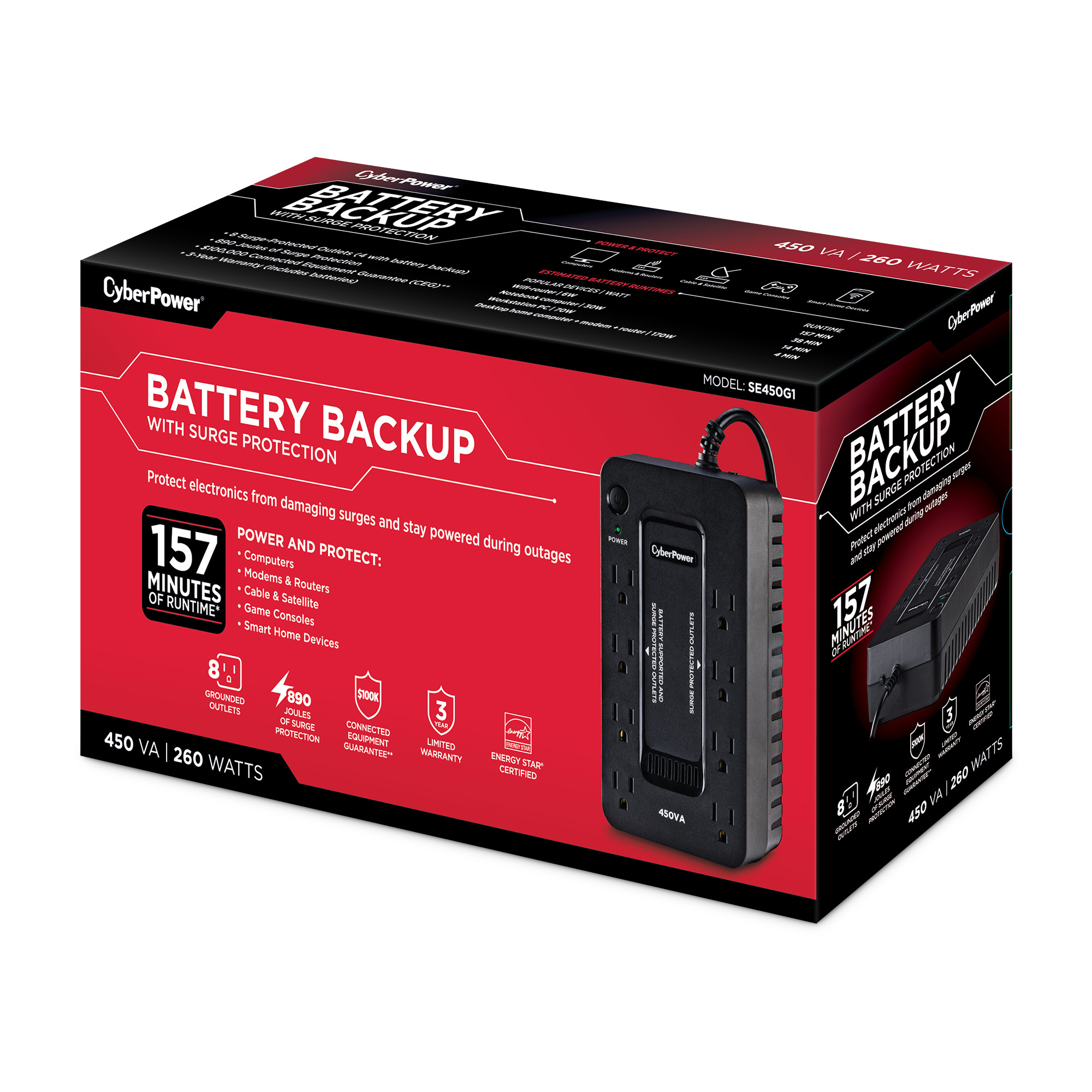 CyberPower UPS Systems, Battery Backup, PDUs, USB Surge ...