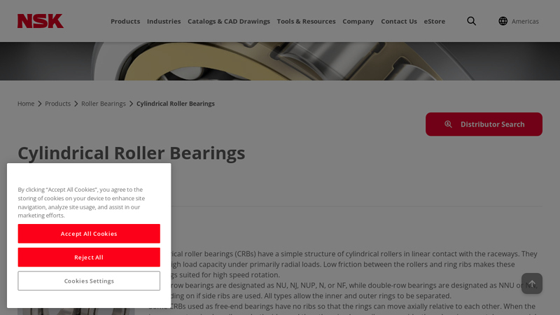 Cylindrical Roller Bearings