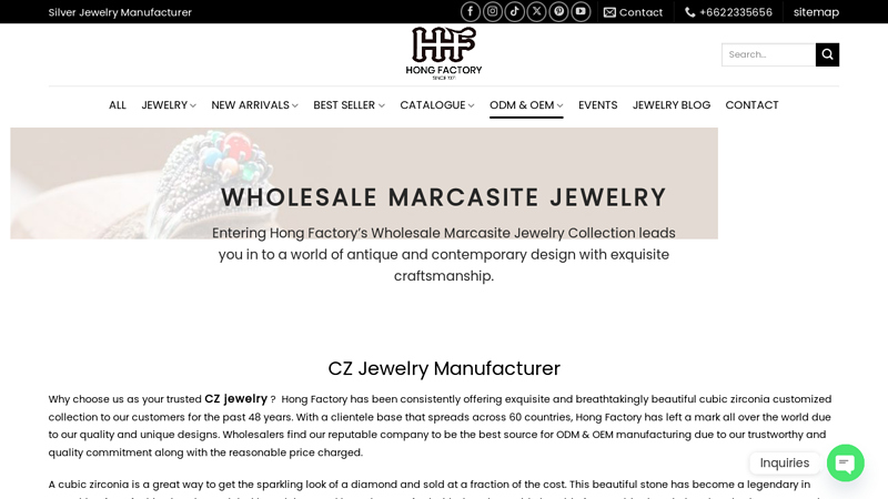 CZ Jewelry Manufacturer