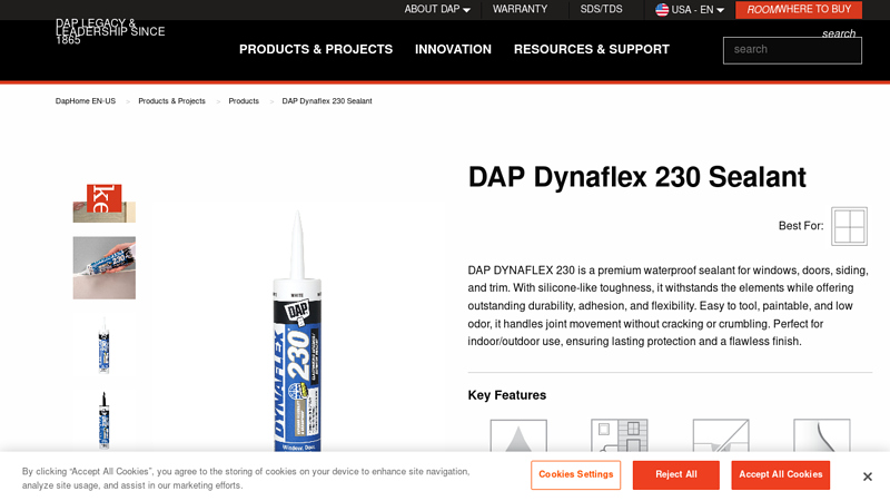 DAP Dynaflex 230 Sealant
