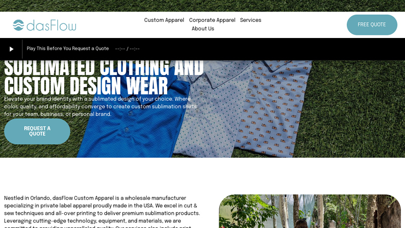 dasFlow custom t-shirts